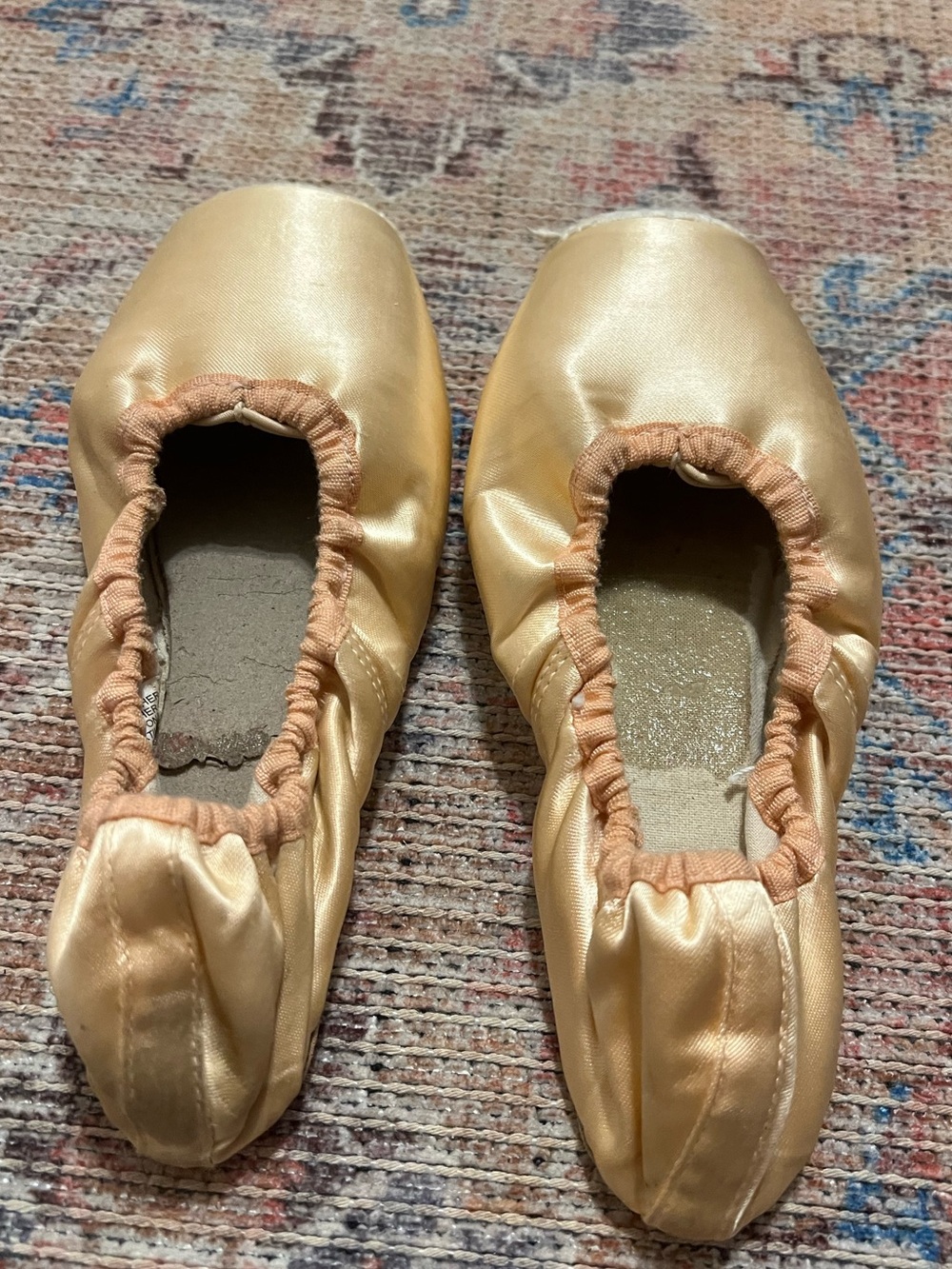 Heavily Used Ballet pointe shoes